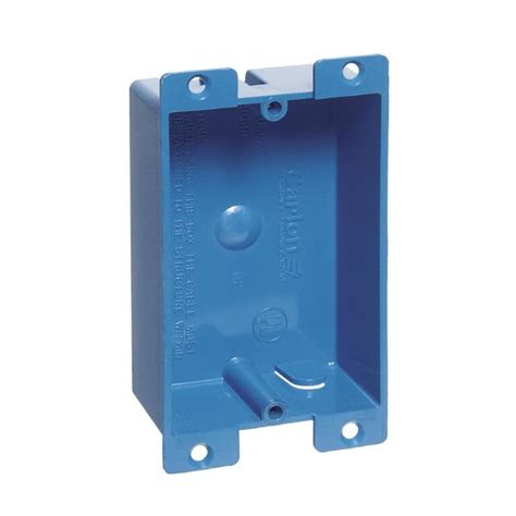 shallow wall electrical outlet box